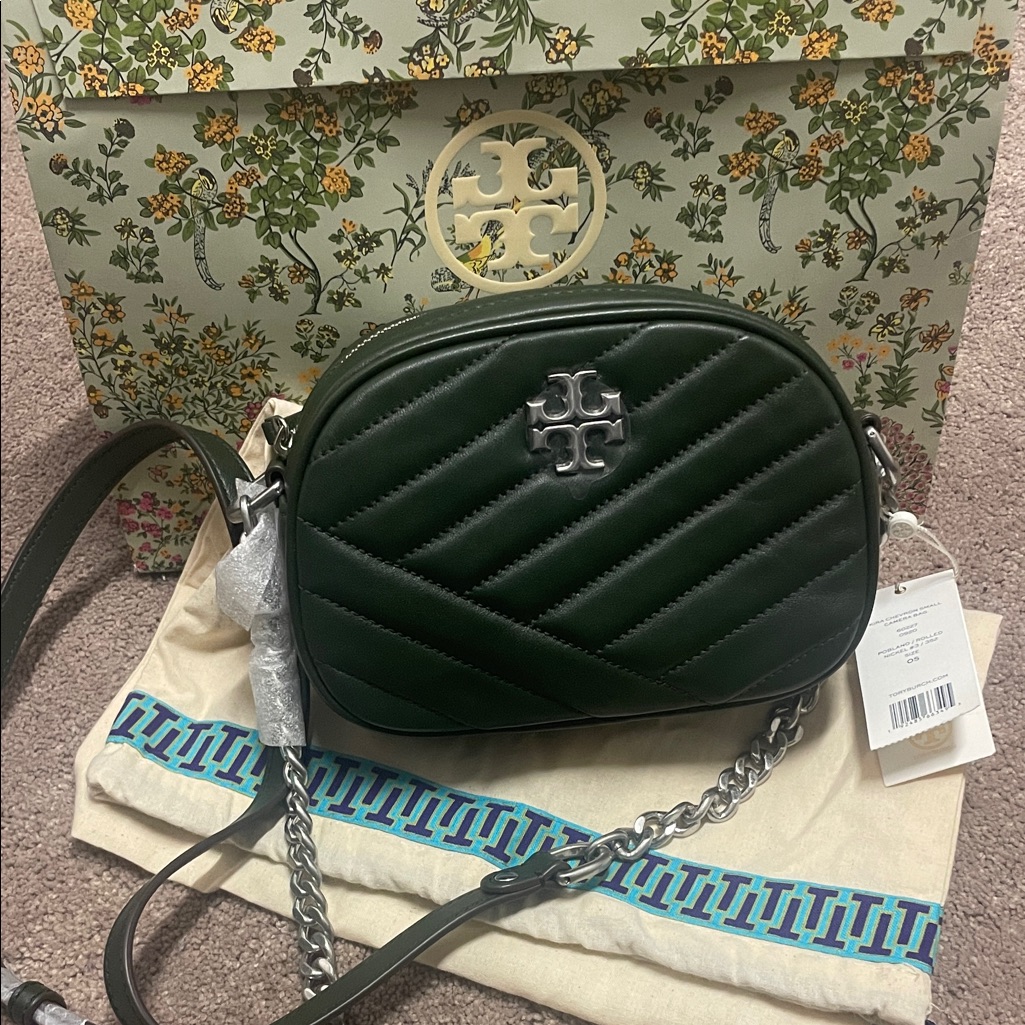 Tory Burch Kira Chevron Camera Bag